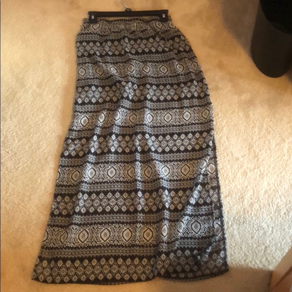 Black and White Skirt